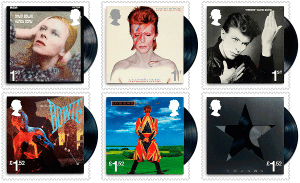 David Bowie Francobolli 1 Stamps