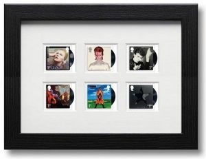 David Bowie Francobolli Framed-Stamps