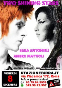 Ambra Mattioli Bowie appuntamenti dicembre 2017