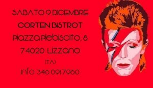 Mr. Ziggy& the Glassspiders Bowie appuntamenti dicembre 2017