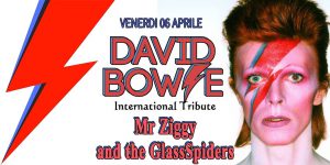 Mr. Ziggy & the glassspiders Bowie appuntamenti aprile 2018