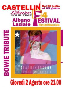Bowie appuntamenti agosto 2018