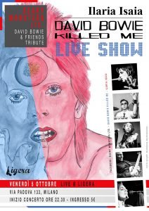 Scary Monsters Ilaria Isaia Bowie appuntamenti ottobre 2018