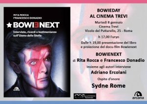 Bowie appuntamenti gennaio 2019
