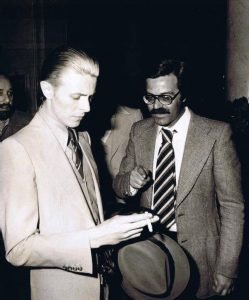 David Bowie Carlo Basile Genova 1976