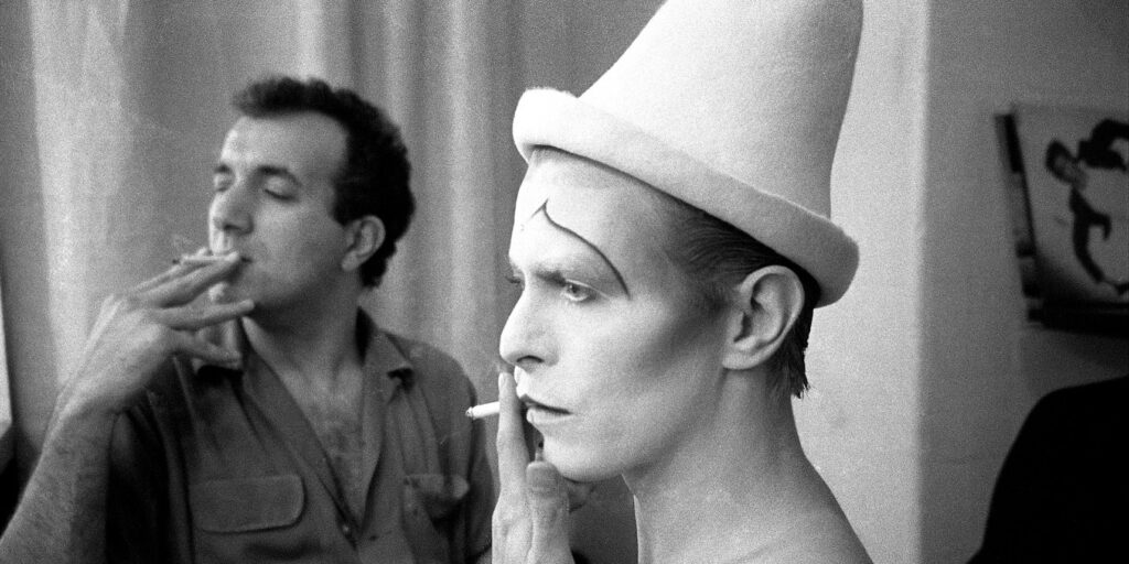bowie ashes to ashes video backstage 2