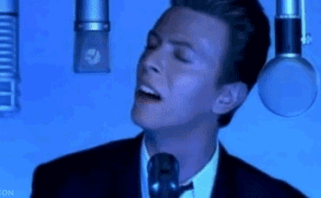 bowie jump they say video gif