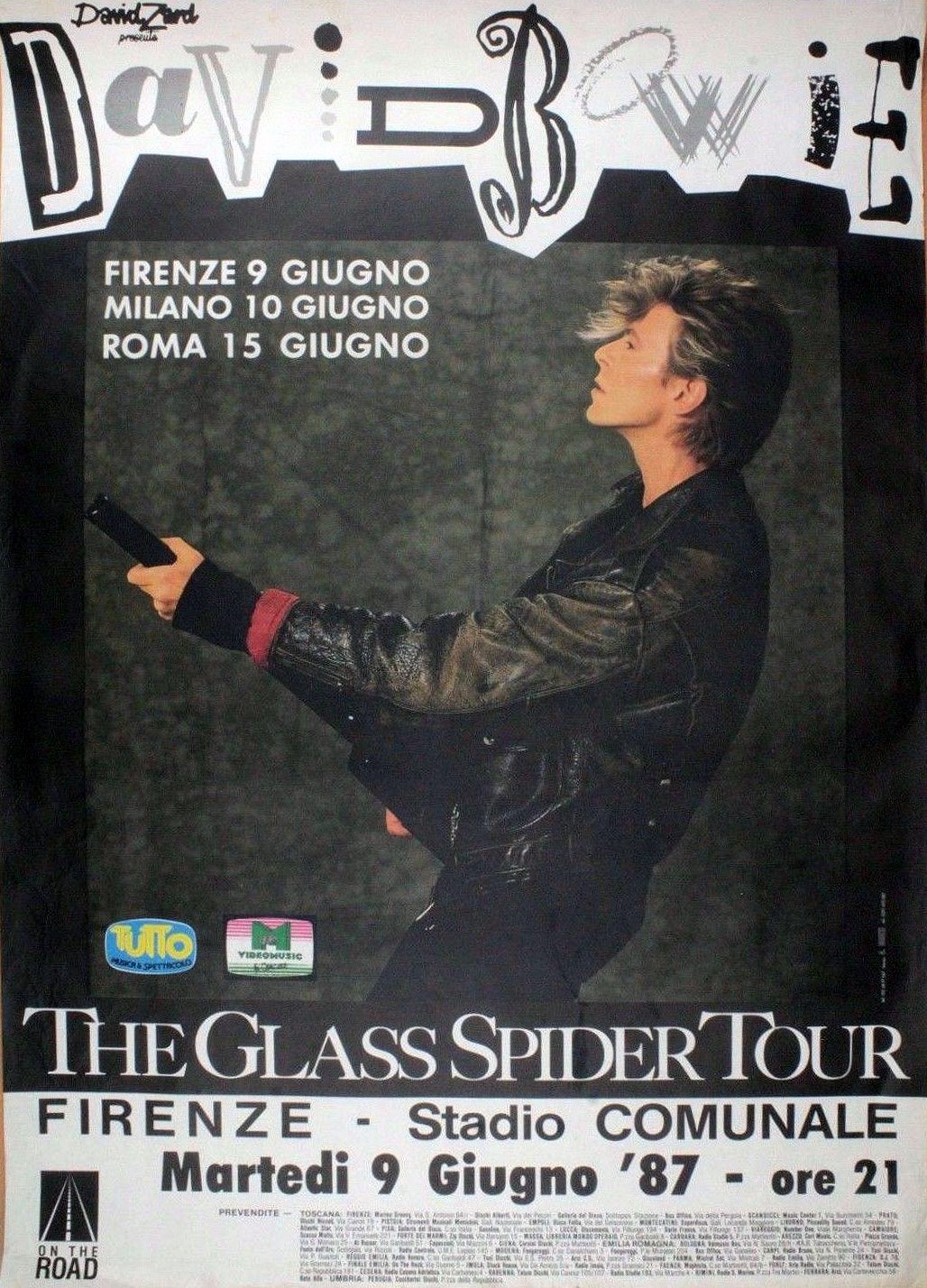 Bowie Glass Spider Firenze 9 giugno 1987