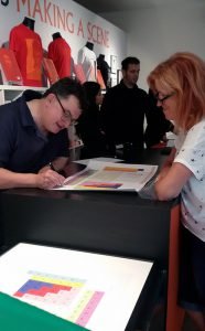 Paola con Paul Robertson