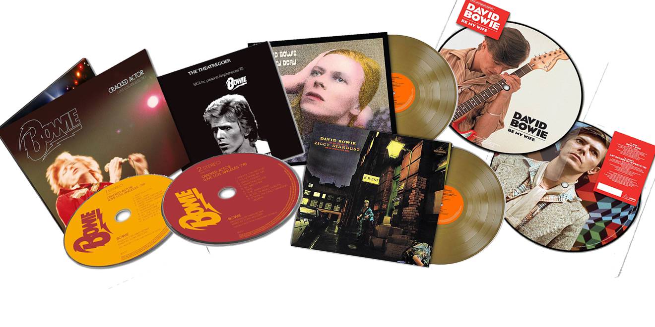David Bowie Cracked Actor CD Banner2