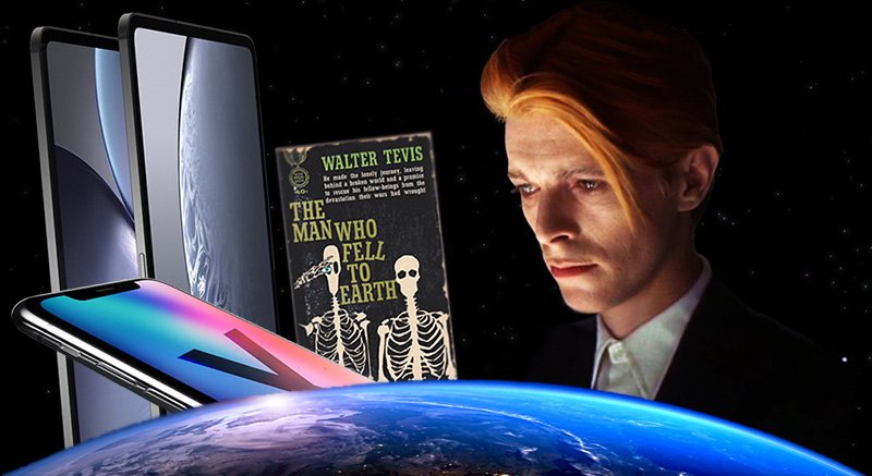 HEAD VG Serie TV Bowie L'uomo che cadde sulla terra
