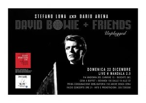Scary Monsters Buscate eventi dicembre 2019 David Bowie