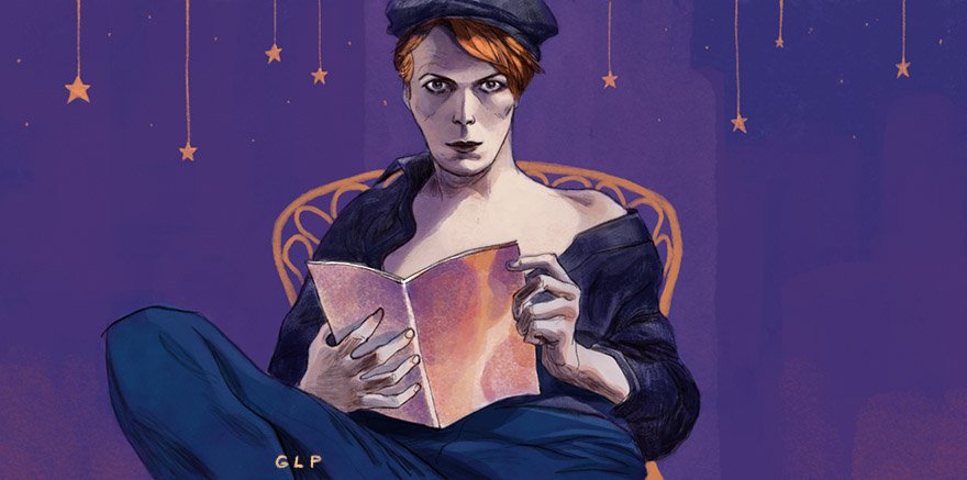 VG Linus rivista fumetti david bowie