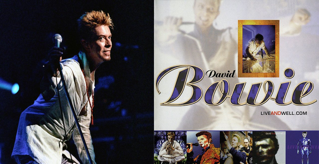 David Bowie liveandwell live and well header