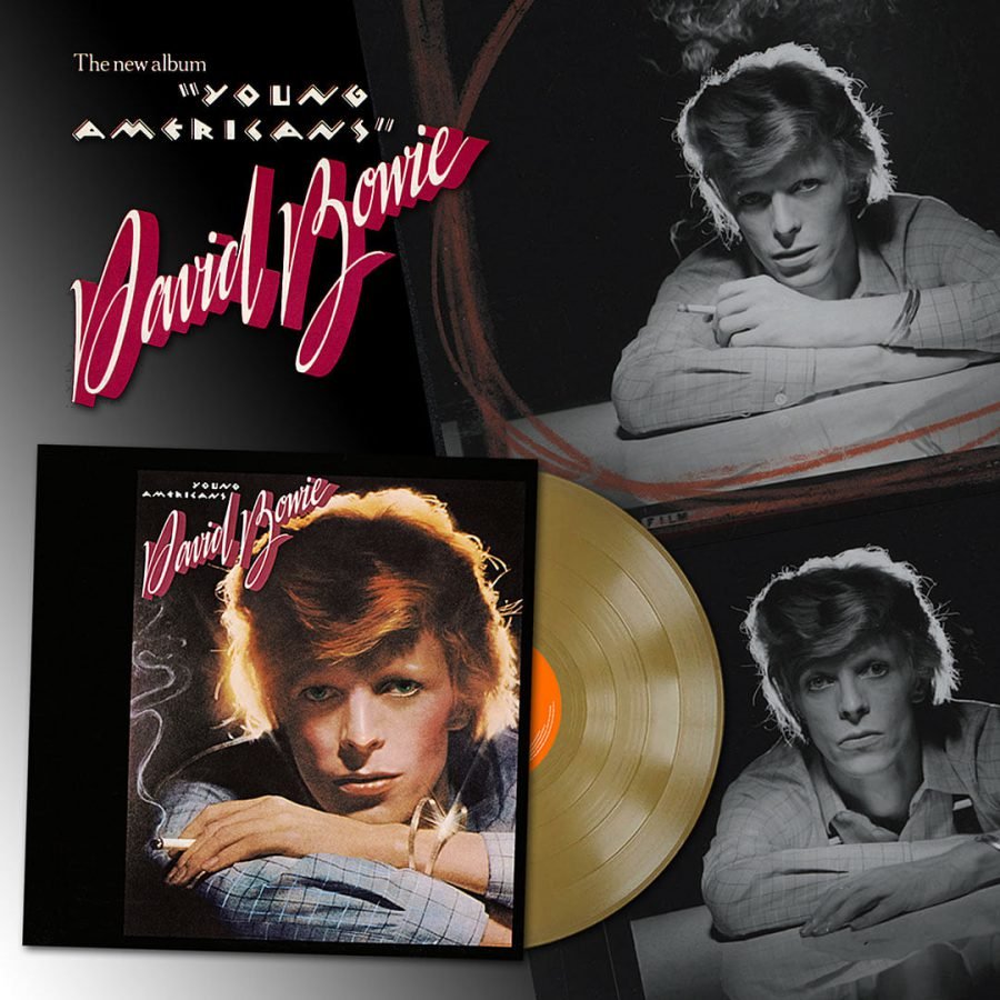 David Bowie Young Americans Gold Vinyl 45 anniversary