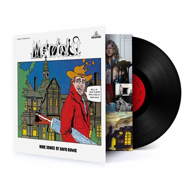 Metrobolist: la ristampa 2020 per i 50 anni di TMWSTW 9 David Bowie Metrobolist the man who sold the world 50th anniversary Black Vinyl