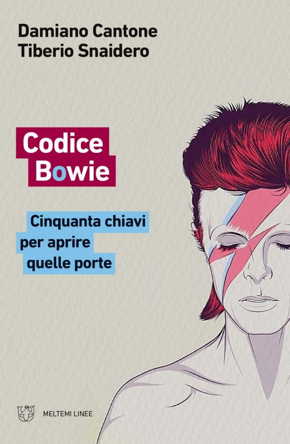 Copertina Codice Bowie Tiberio Snaidero Damiano Cantone libri in italiano su David Bowie