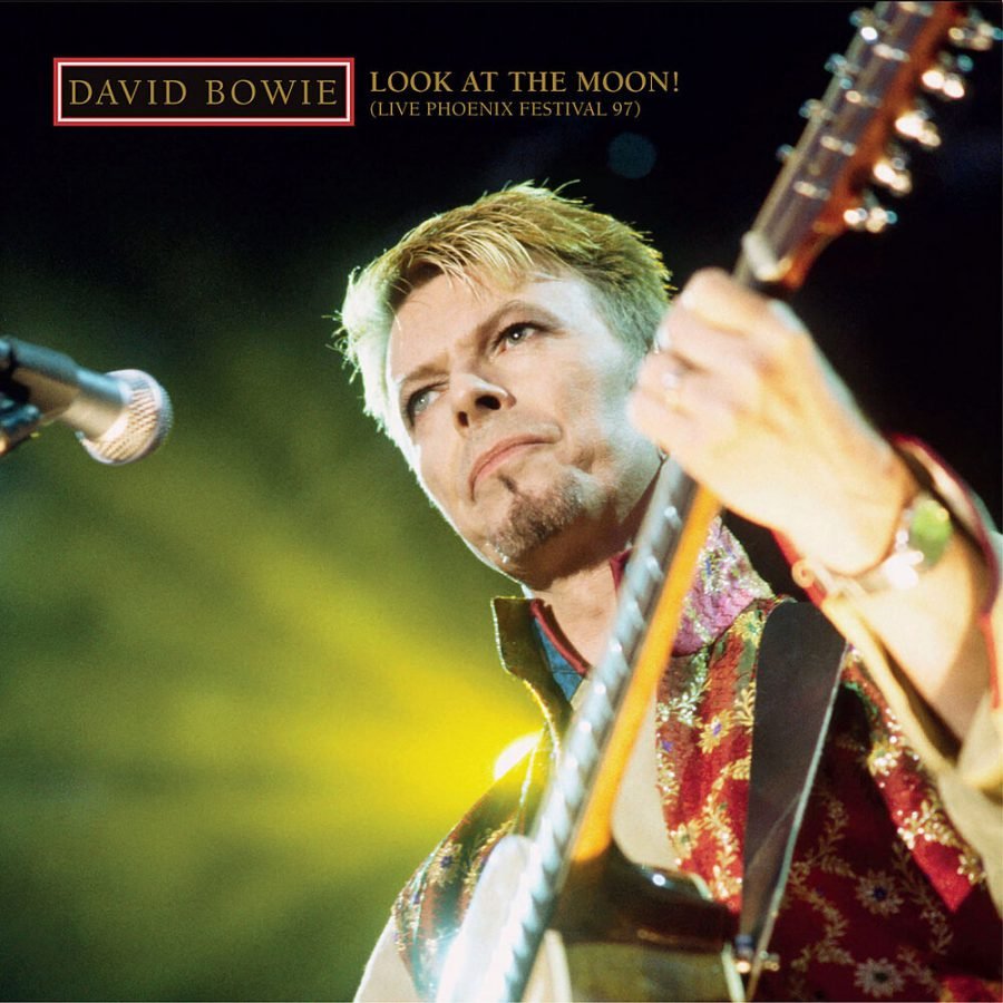 David Bowie Look at the moon live in Phonenix 97 copertina