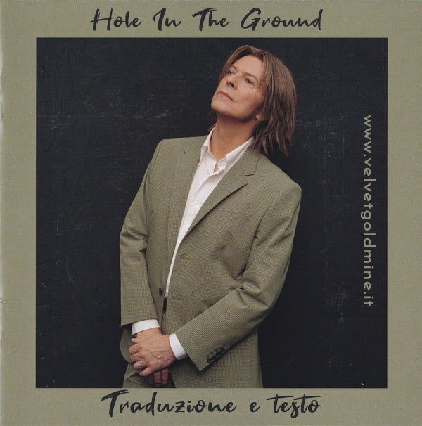 Hole in the Ground (2000) | Testo e Traduzione David Bowie toy Hole In The Ground traduzione testo