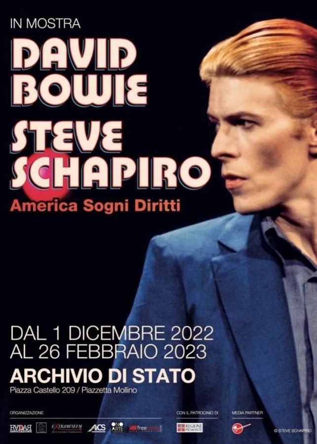 david bowie steve schapiro mostra torino