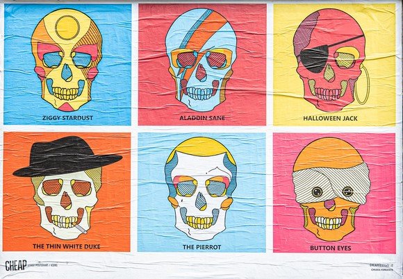 David Bowie Cheap Festival Icons 1