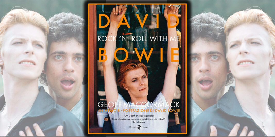 MacCormack Libro Bowie Rock'n'Roll With Me Rizzoli Testata
