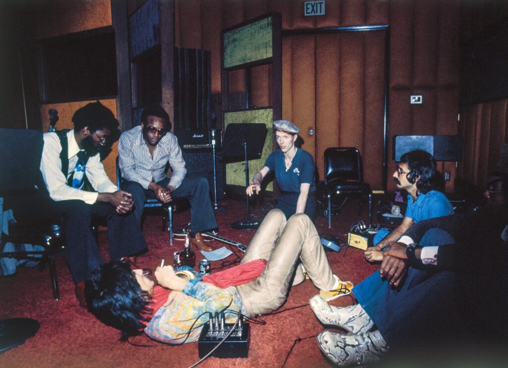 Registrando Station to Station ai Cherokee Studios © Geoff MacCormack