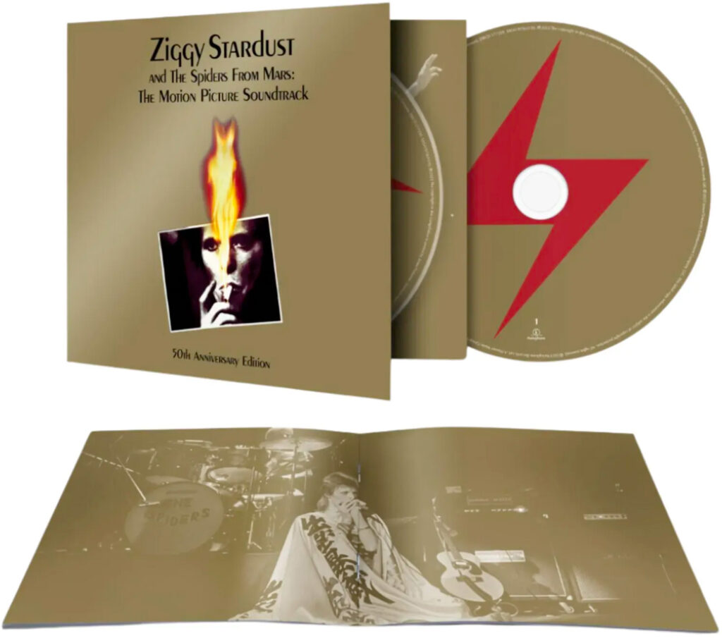 Ziggy Stardust Motion Picture: 50 anni con una nuova edizione in Blu Ray, vinile dorato e doppio CD 6 Ziggy Motion Picture 50th CD