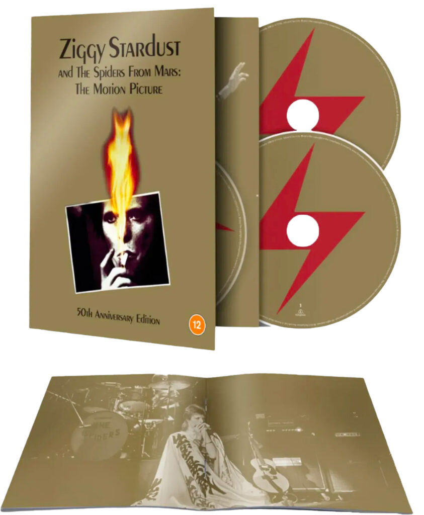 Ziggy Stardust Motion Picture: 50 anni con una nuova edizione in Blu Ray, vinile dorato e doppio CD 5 Ziggy Motion Picture 50th blu Ray