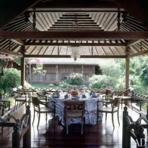 AD architectural digest Bowie Casa Indonesia Mustique