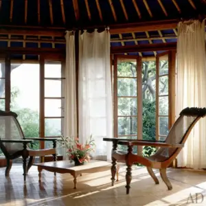 AD architectural digest Bowie Casa Indonesia Mustique