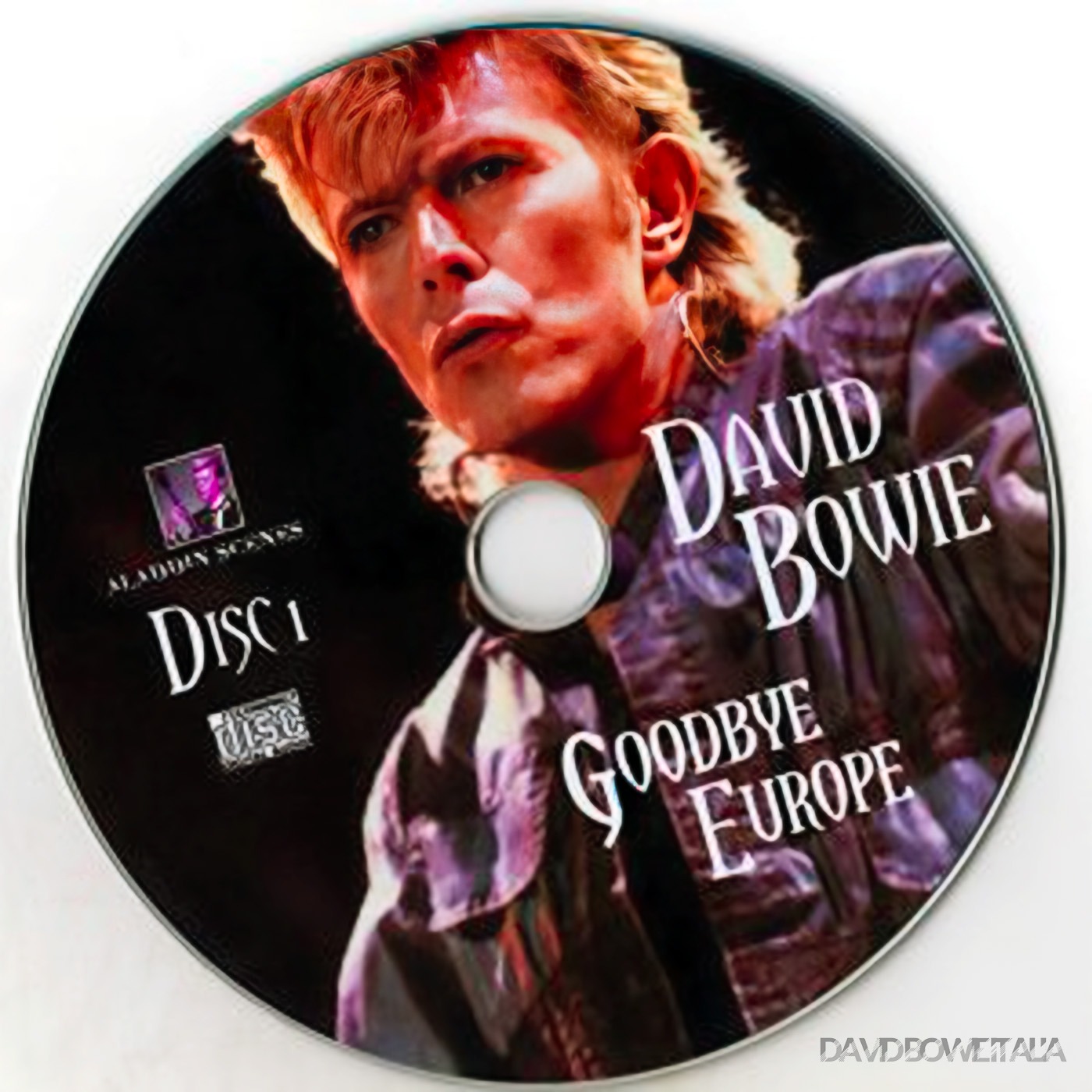 David Bowie Glass Spider Tour Bootleg Torino 18 luglio 1987 Goodbye Europe