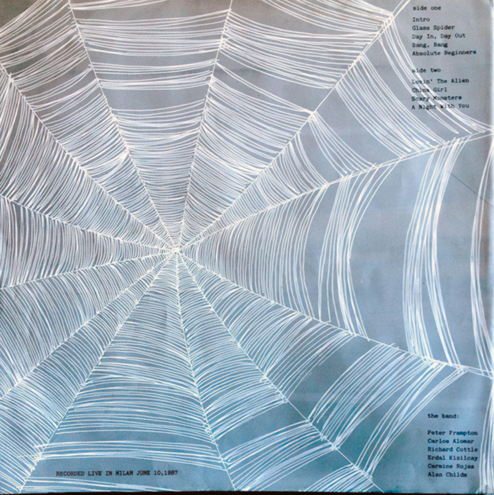 David Bowie Glass Spider Tour Milano 1987 bootleg Night With the Duke