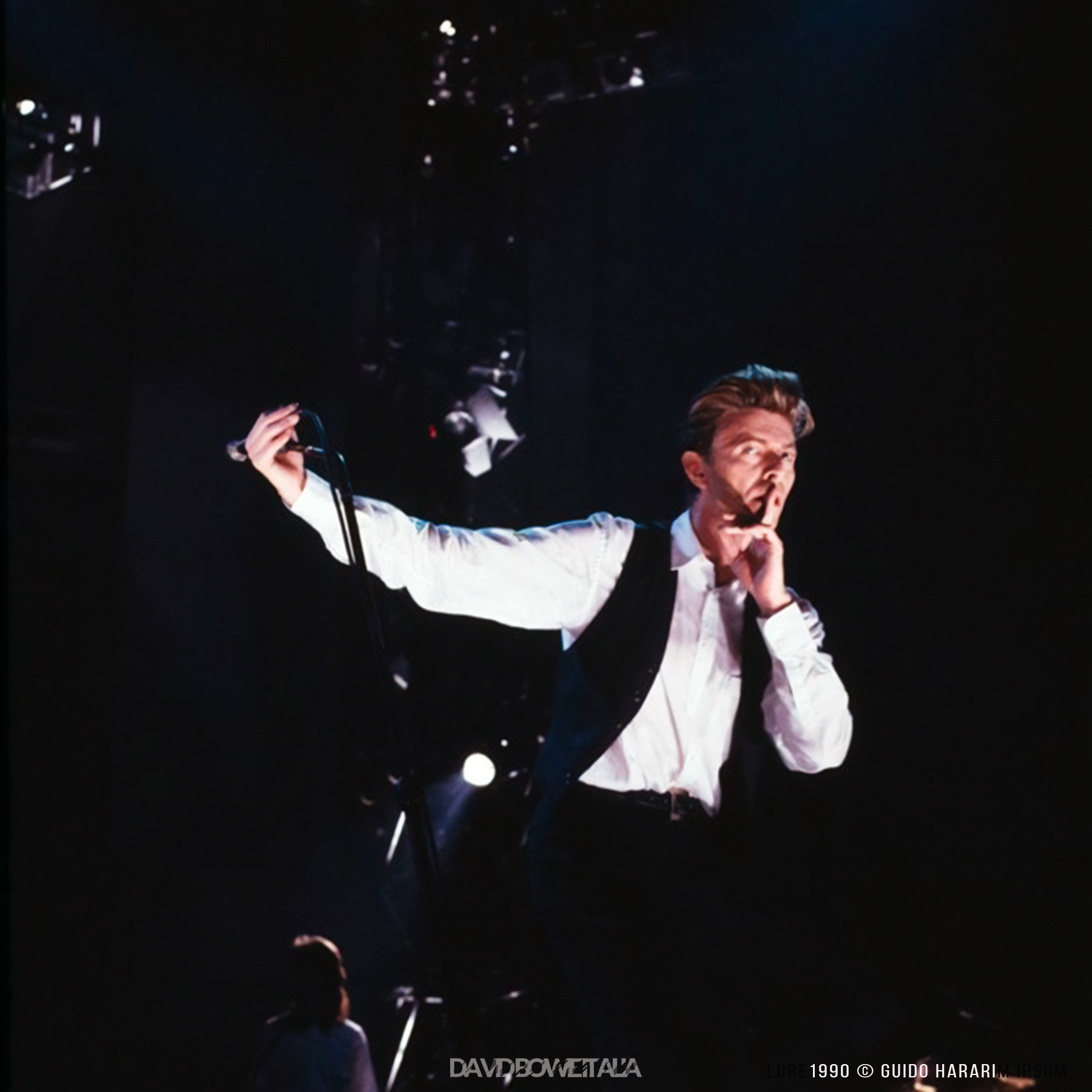 David Bowie Milano Guido Harari 3