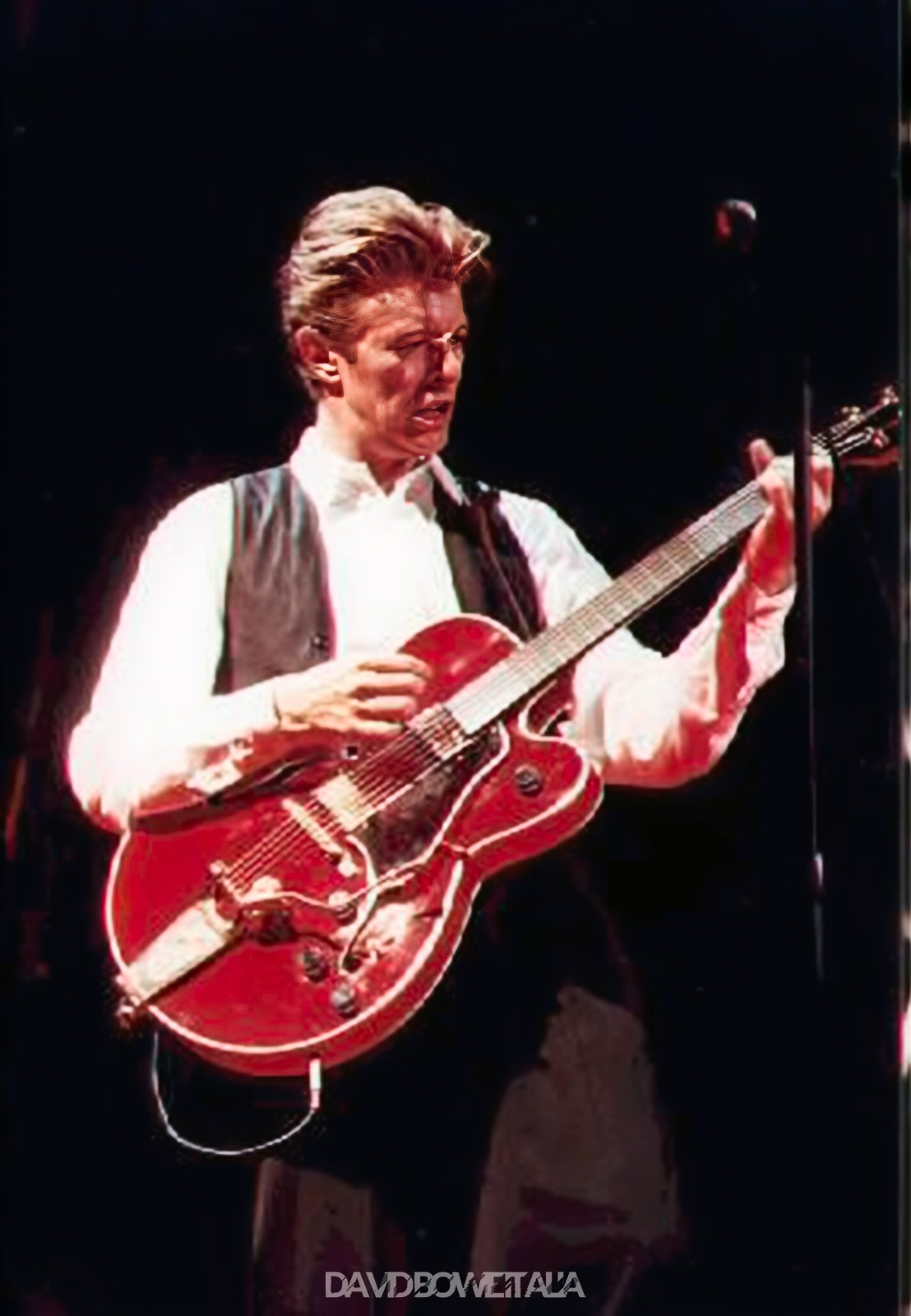 Bowie sul palco Milano