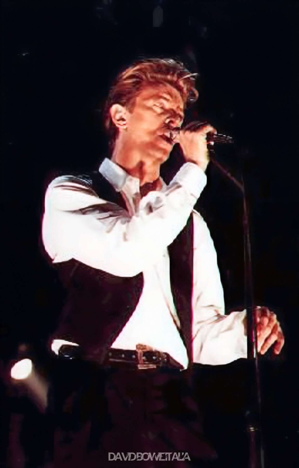 Bowie Milano palco