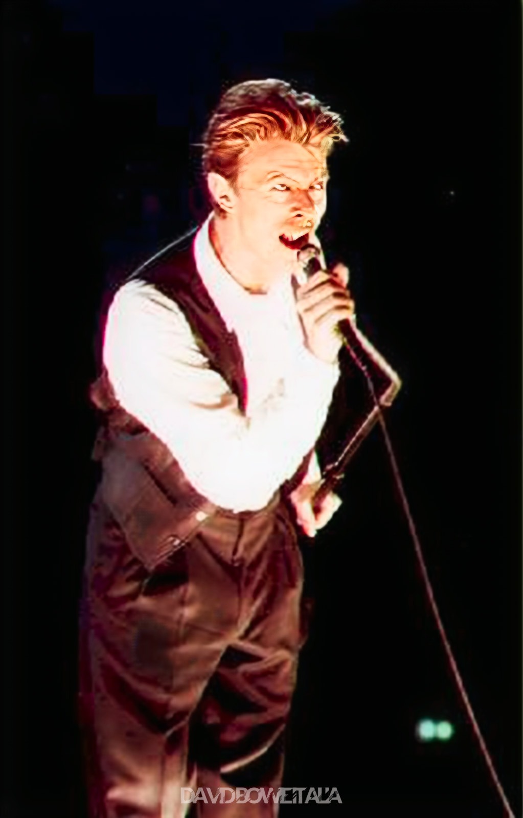 David Bowie Milano 13 aprile