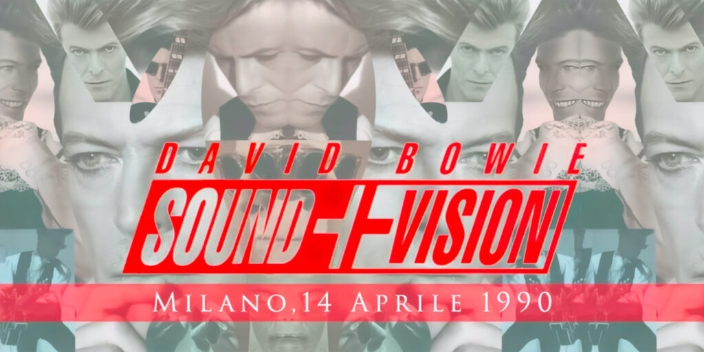 David Bowie Sound and Vision Tour Milano 14 Aprile 1990 testata
