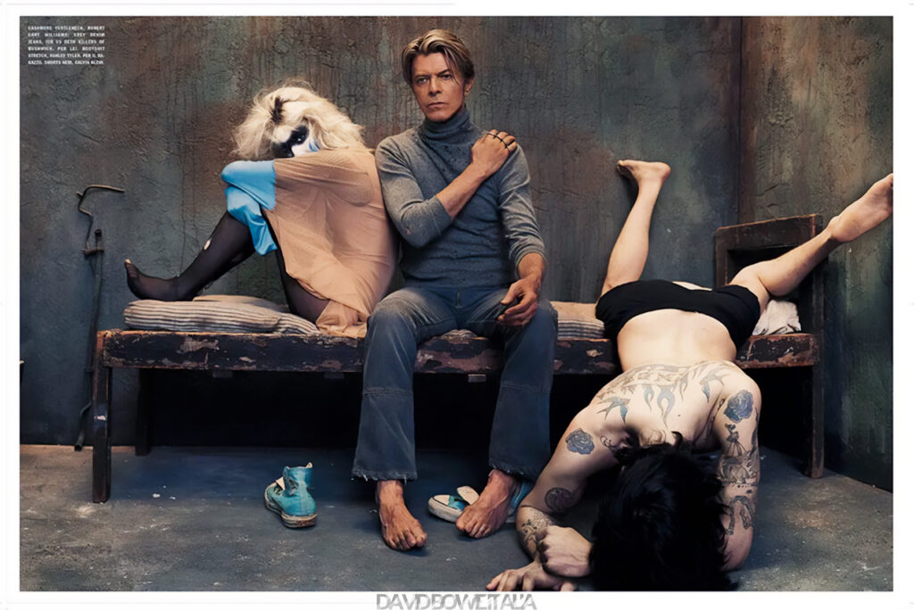David Bowie Uomo Vogue Steven Klein 2003