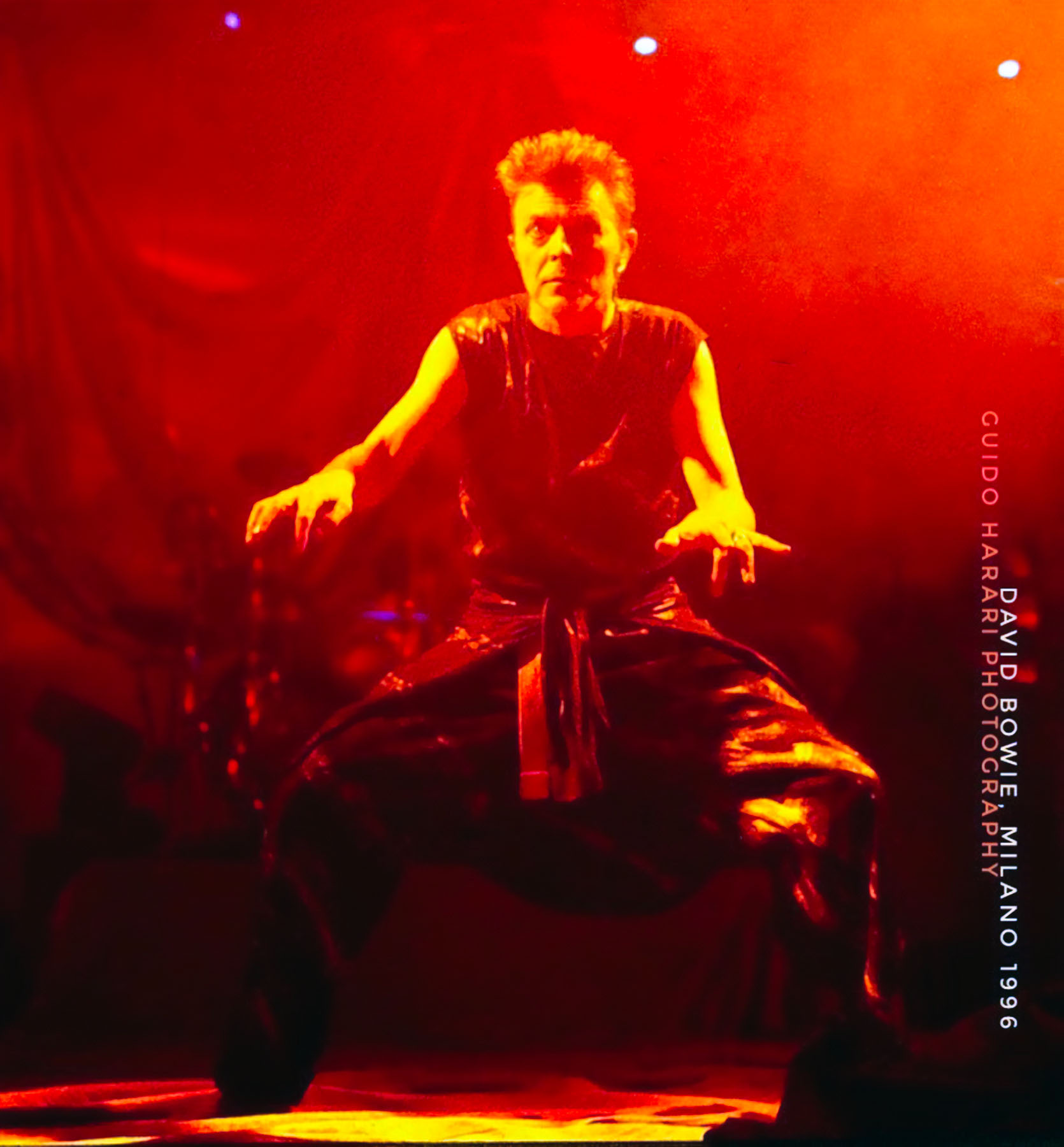David Bowie Outside Tour Milano 1996 Foto 2