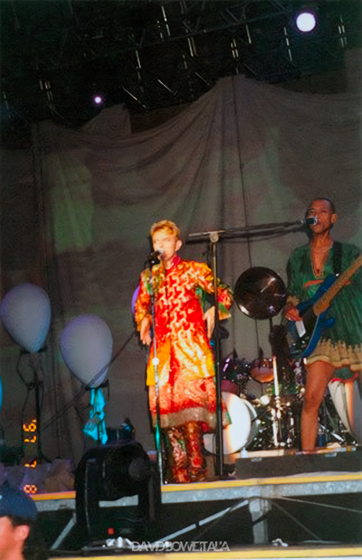 David Bowie Earthling Tour Brescia 8 luglio 1997 Foto 9