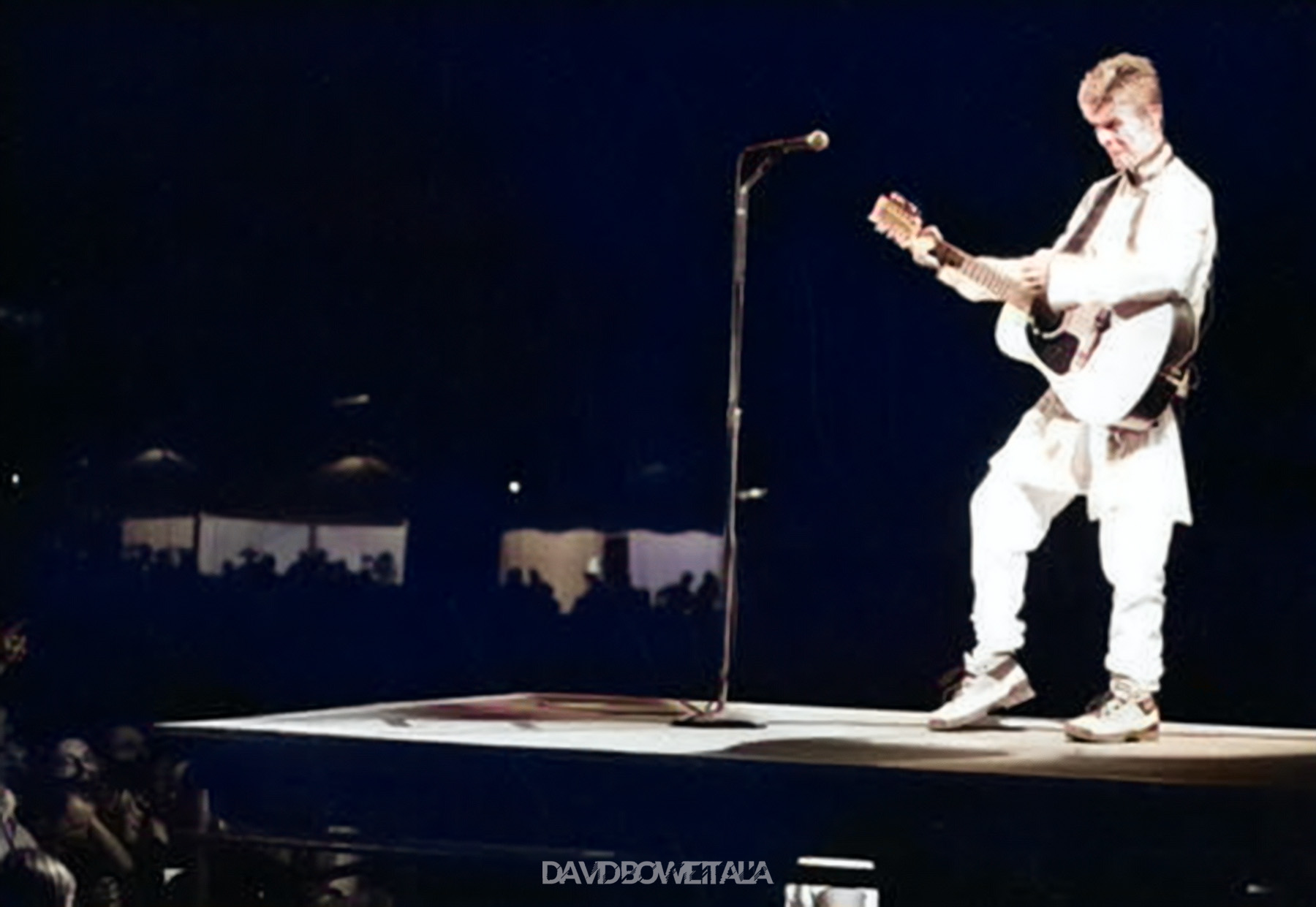 David Bowie Earthling Tour Napoli Bagnoli 10 luglio 1997 foto 1