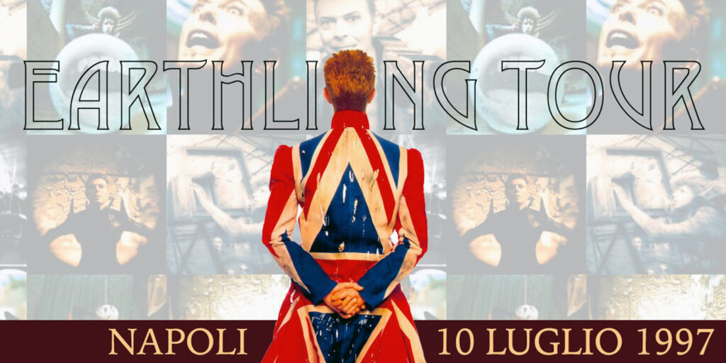 David Bowie Earthling Tour Napoli Bagnoli 10 luglio 1997 testata
