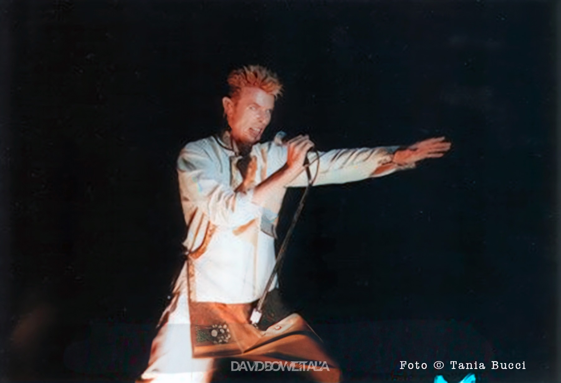 David Bowie Earthling Tour Pistoia 2 Luglio 1997 Foto 3