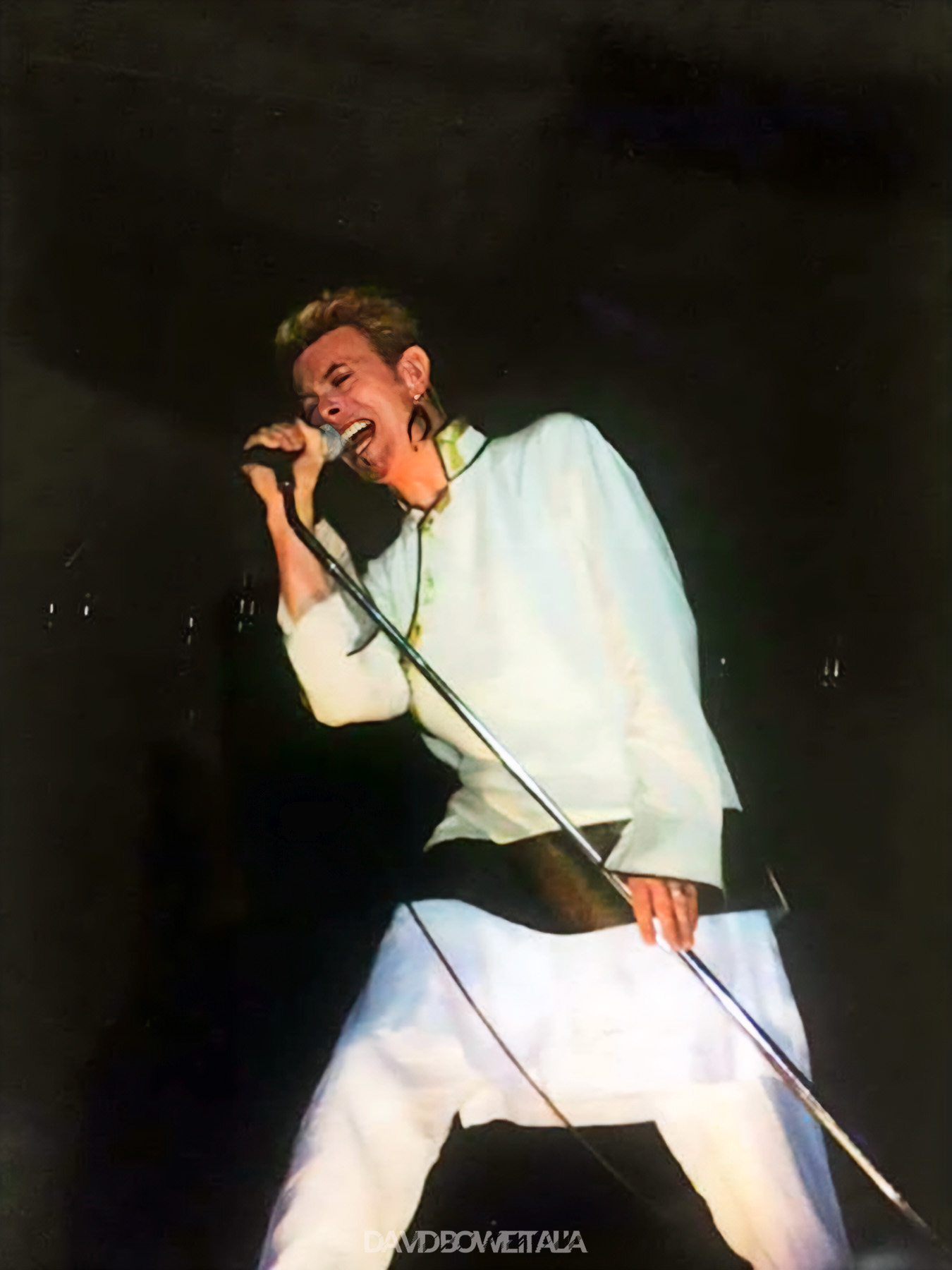 David Bowie Earthling Tour Pistoia 2 Luglio 1997 Foto 8
