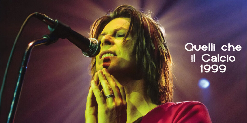 David Bowie Fazio Quelli che il Calcio 1999 Testata