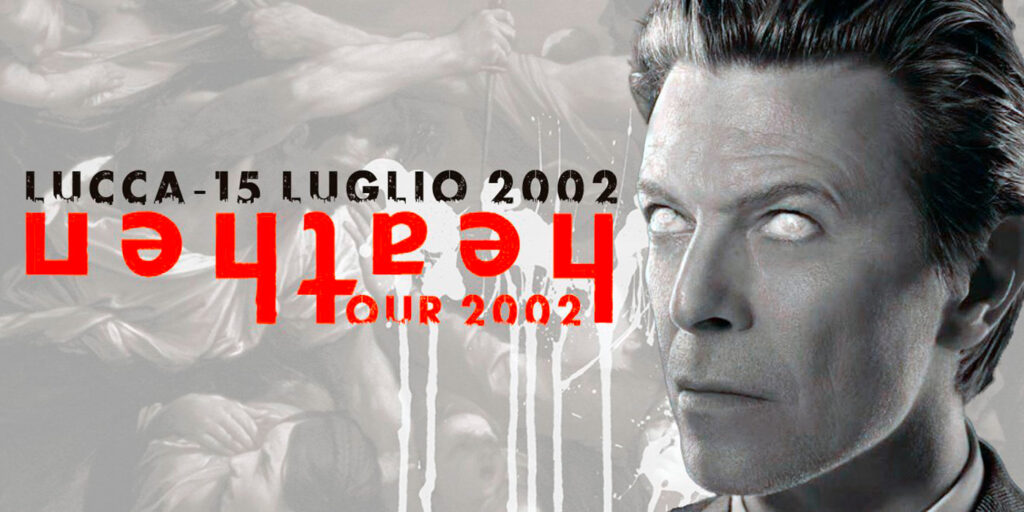 David Bowie Heathen Tour Lucca 15 luglio 2001 testata