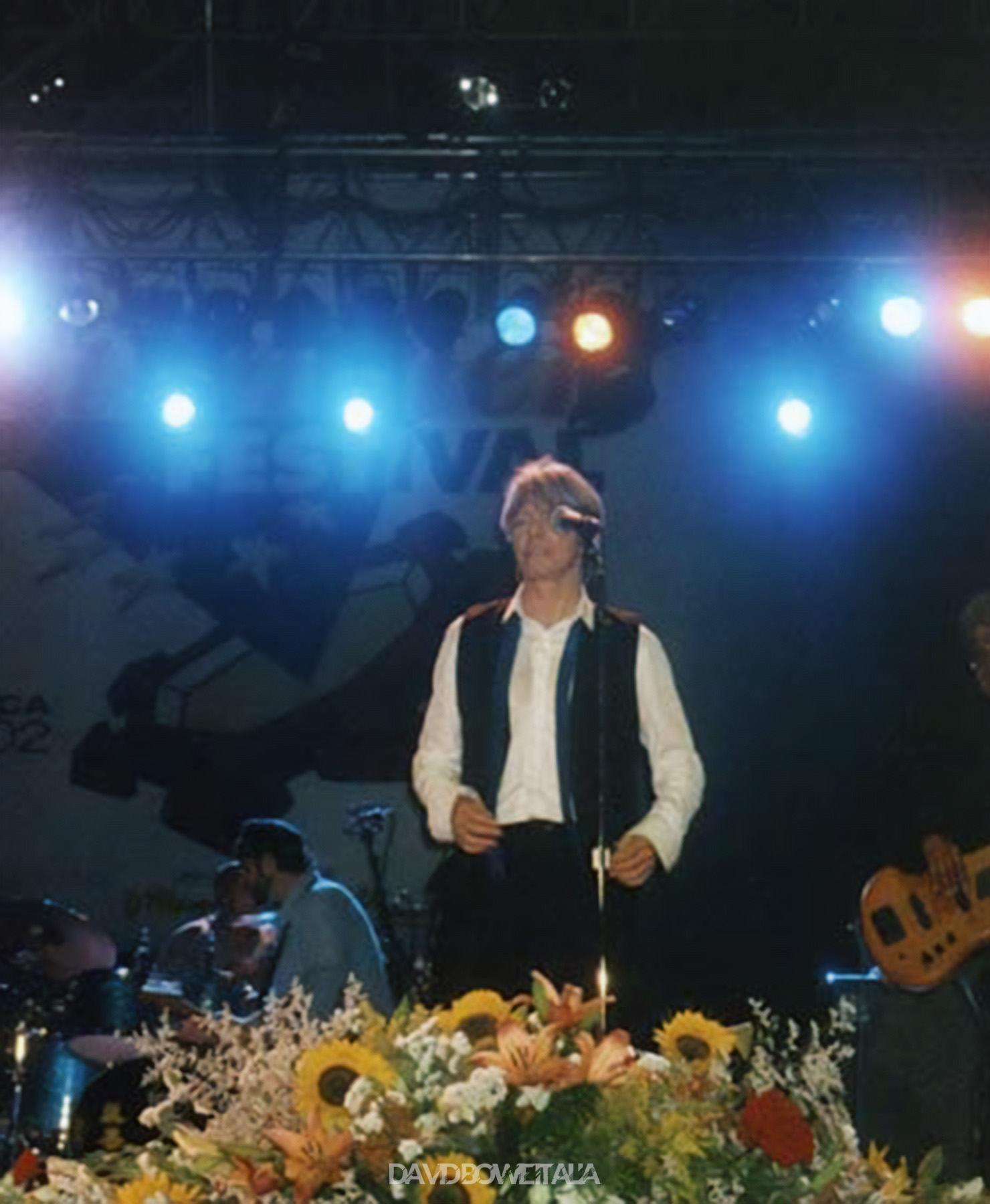 David Bowie Heathen Tour Lucca 15 luglio 2002 Foto