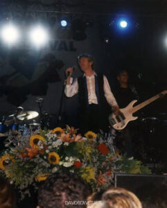 David Bowie Heathen Tour Lucca 15 luglio 2002 Foto