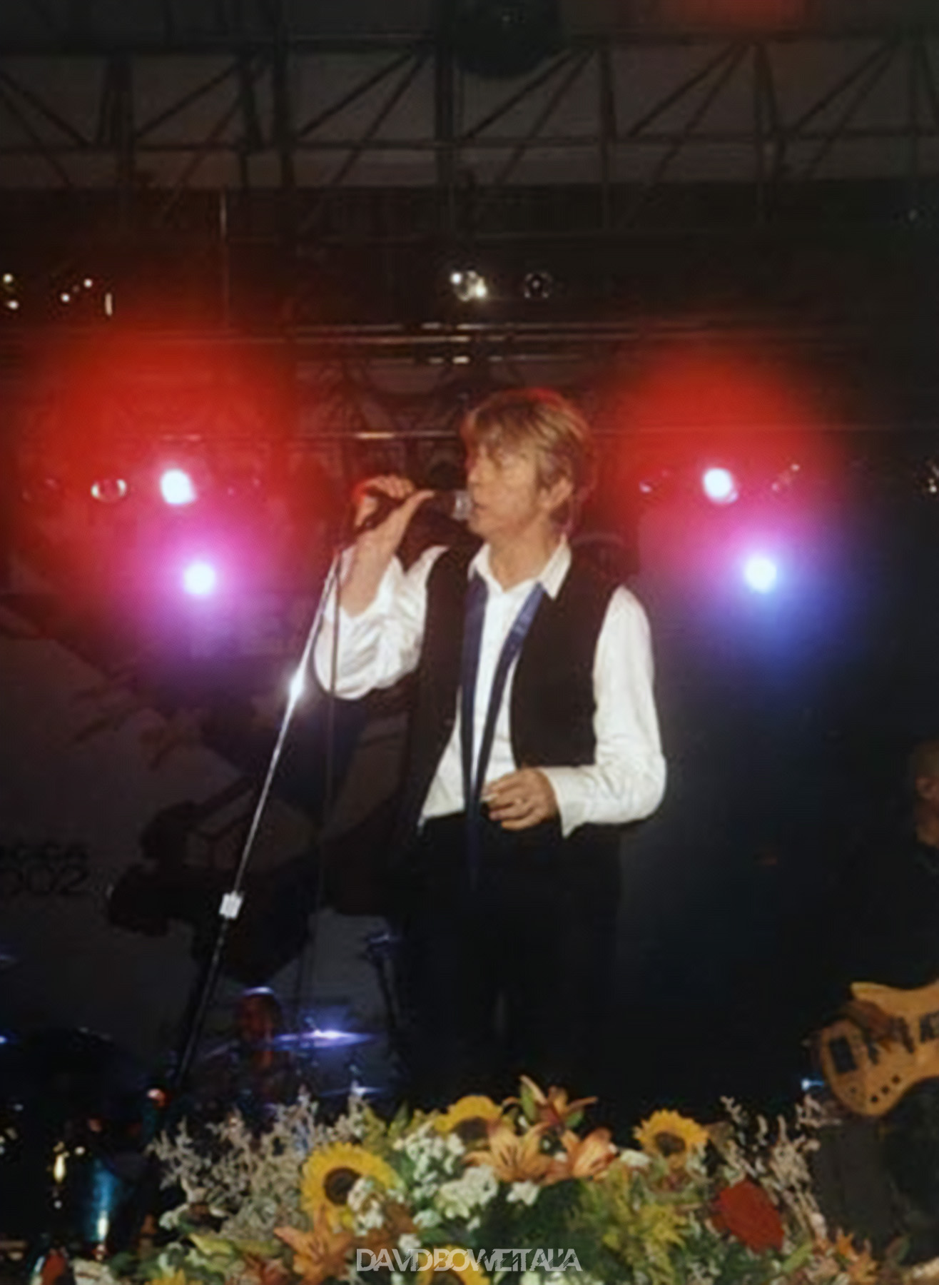 David Bowie Heathen Tour Lucca 15 luglio 2002 Foto